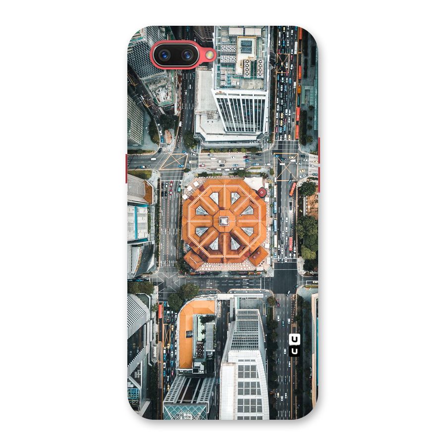 Orange Dome Back Case for Oppo A3s