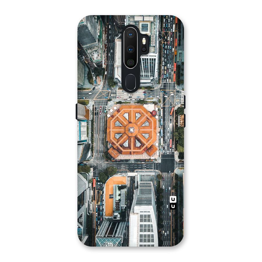 Orange Dome Back Case for Oppo A5 (2020)
