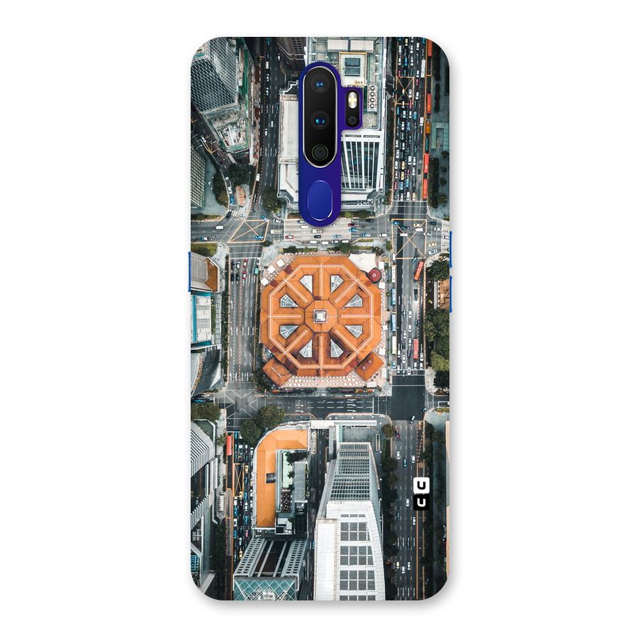 Orange Dome Back Case for Oppo A9 (2020)
