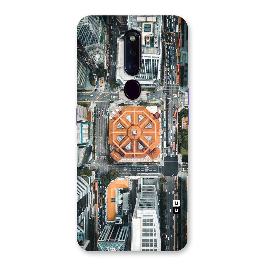 Orange Dome Back Case for Oppo F11 Pro