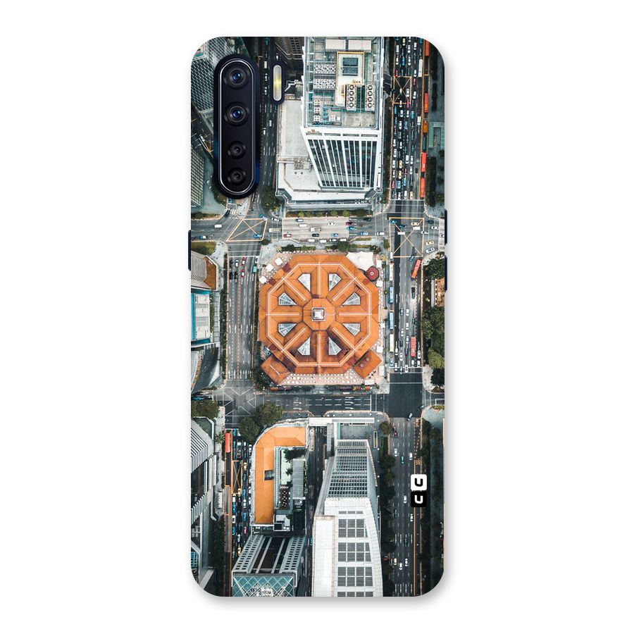 Orange Dome Back Case for Oppo F15