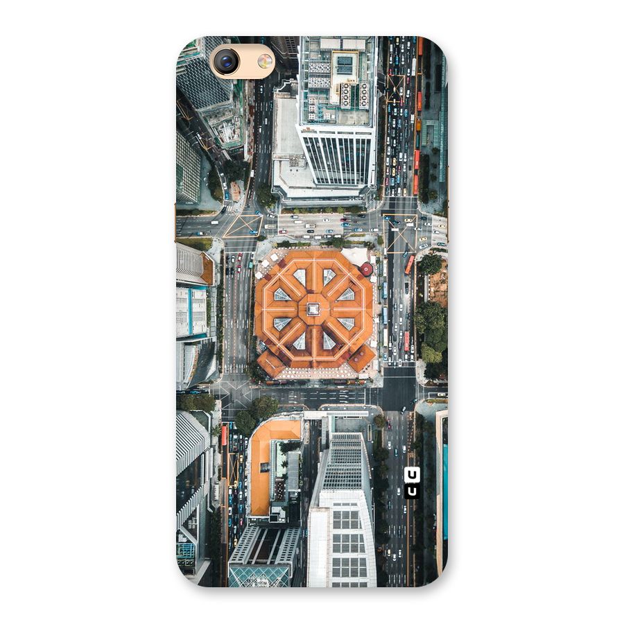 Orange Dome Back Case for Oppo F3 Plus