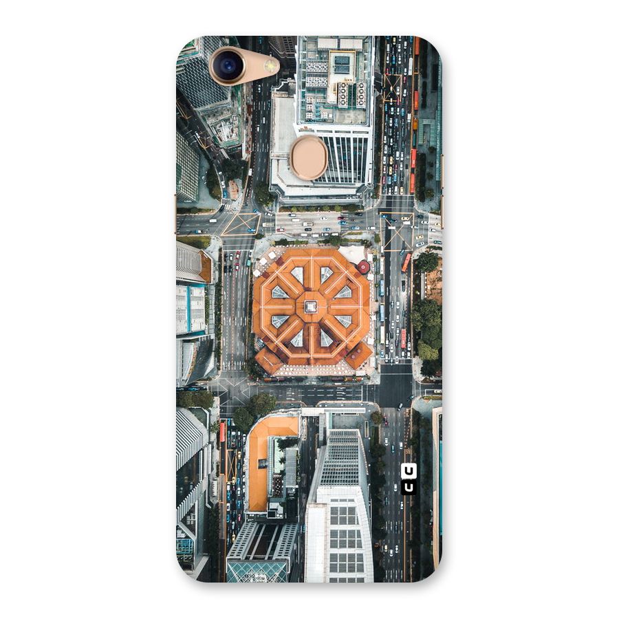 Orange Dome Back Case for Oppo F5