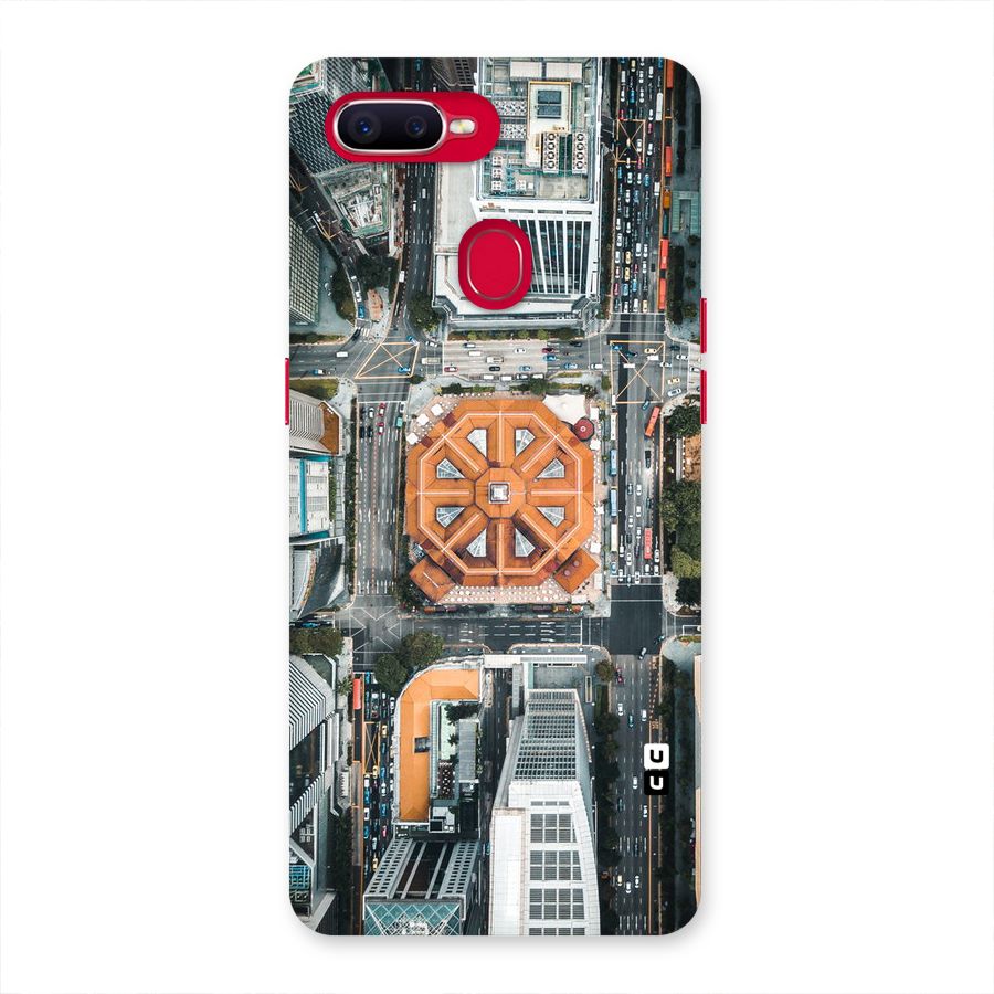 Orange Dome Back Case for Oppo F9 Pro