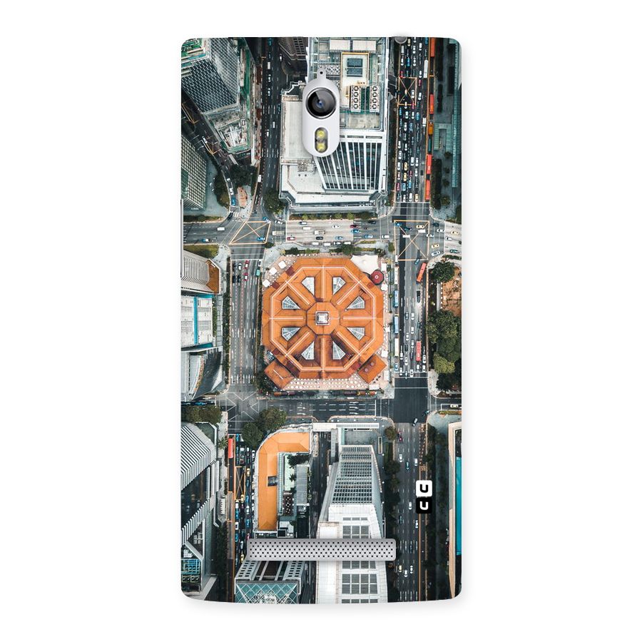 Orange Dome Back Case for Oppo Find 7