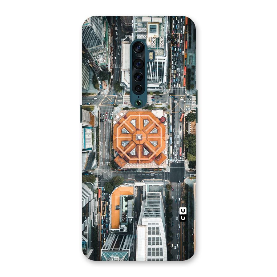 Orange Dome Back Case for Oppo Reno2