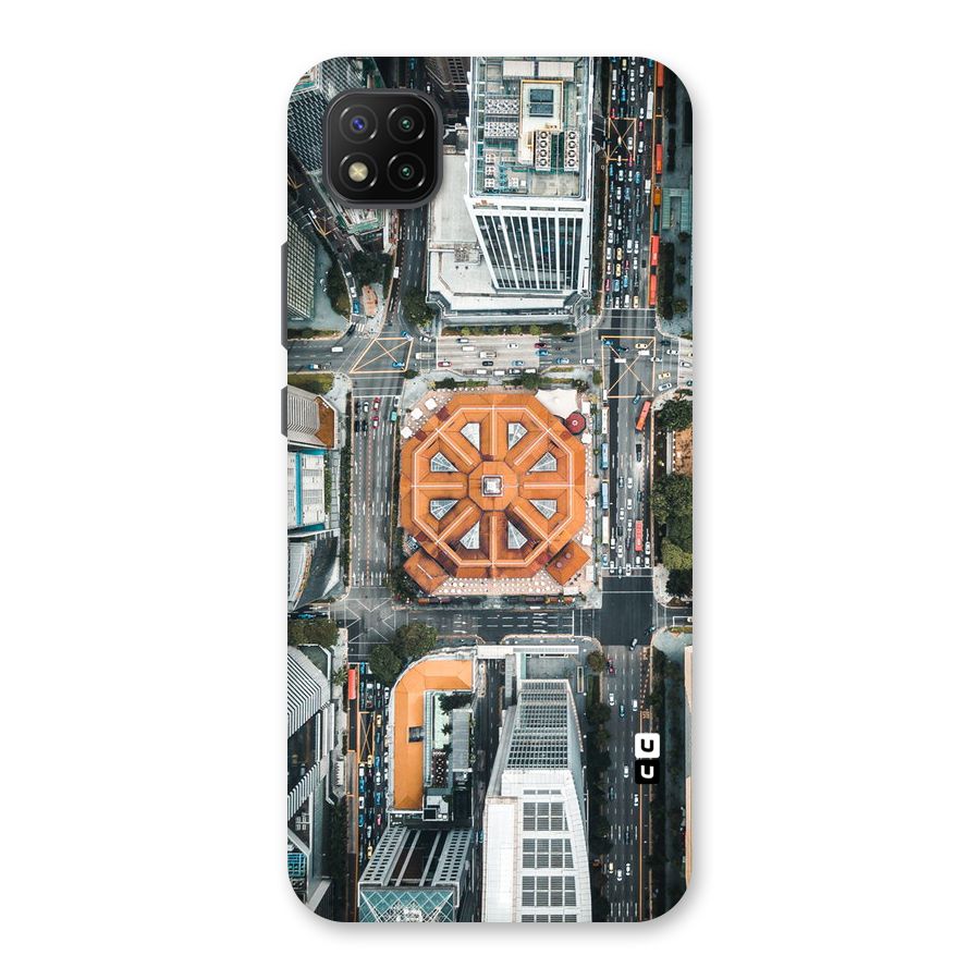 Orange Dome Back Case for Poco C3