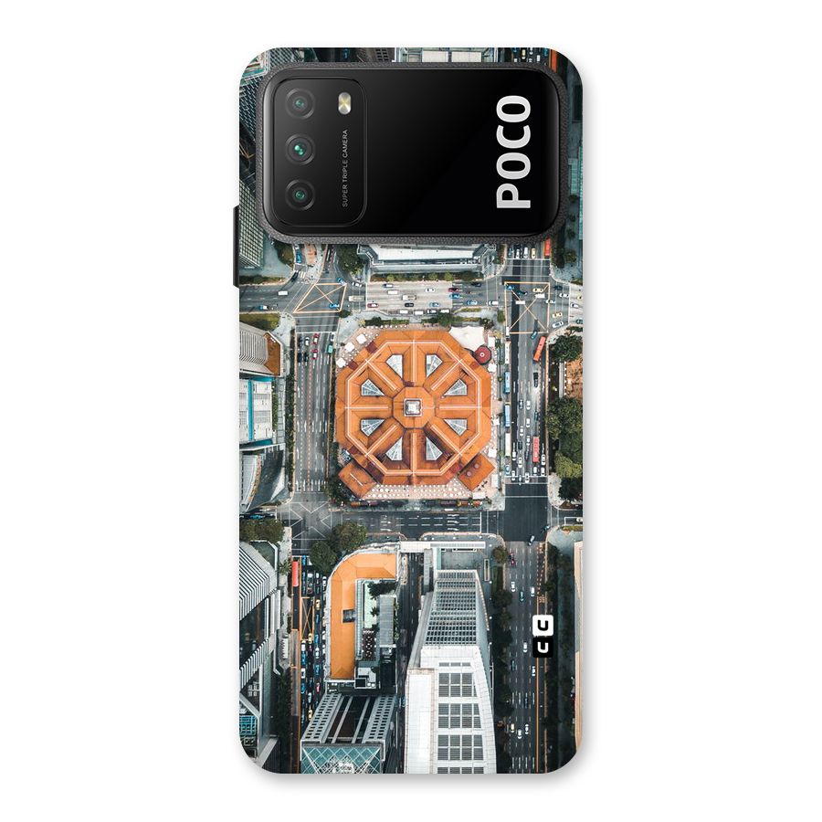 Orange Dome Back Case for Poco M3