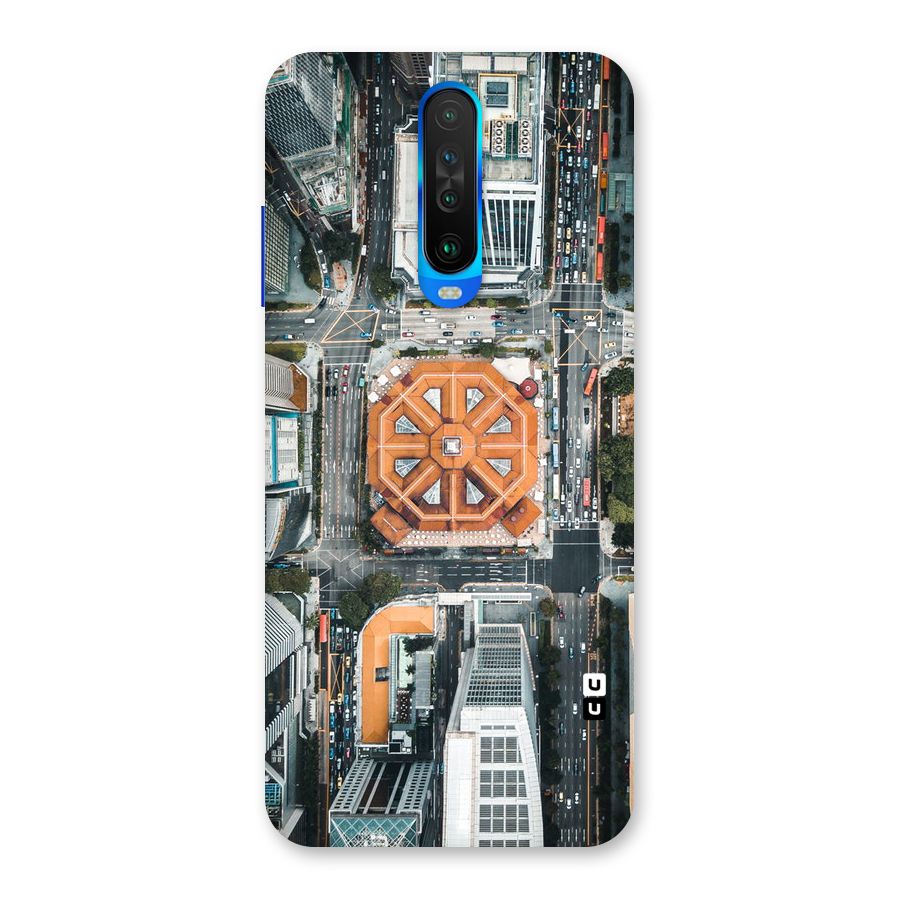 Orange Dome Back Case for Poco X2