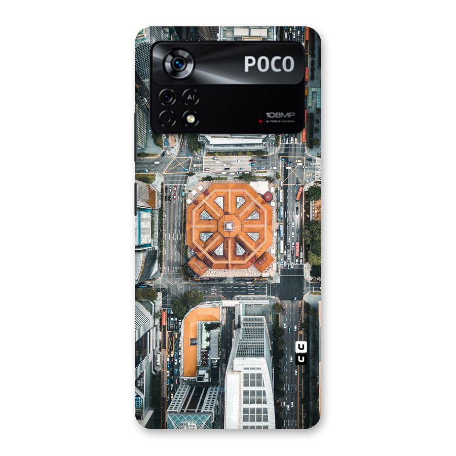 Orange Dome Back Case for Poco X4 Pro 5G