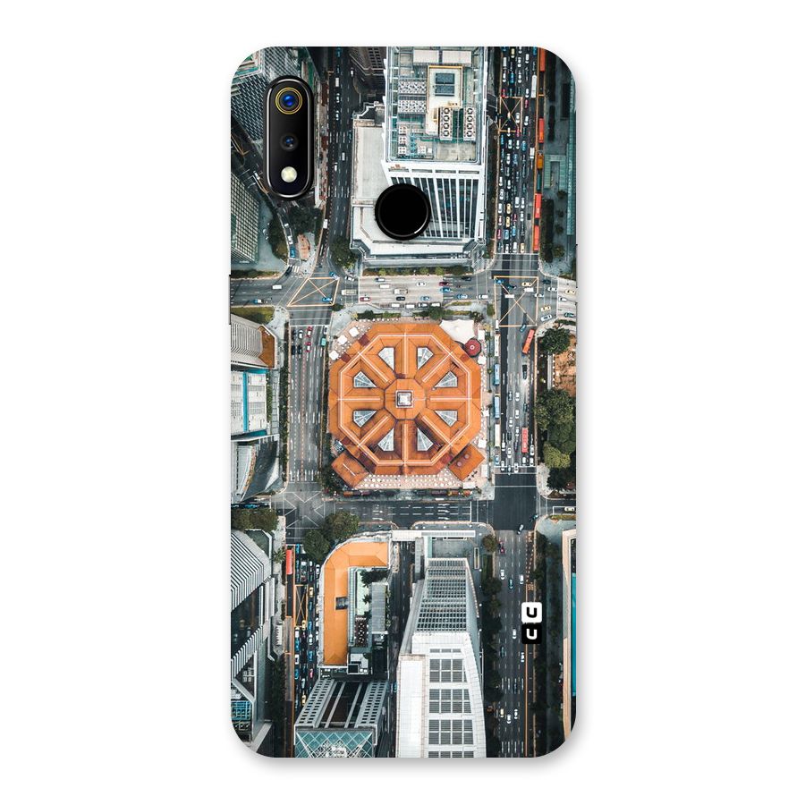 Orange Dome Back Case for Realme 3