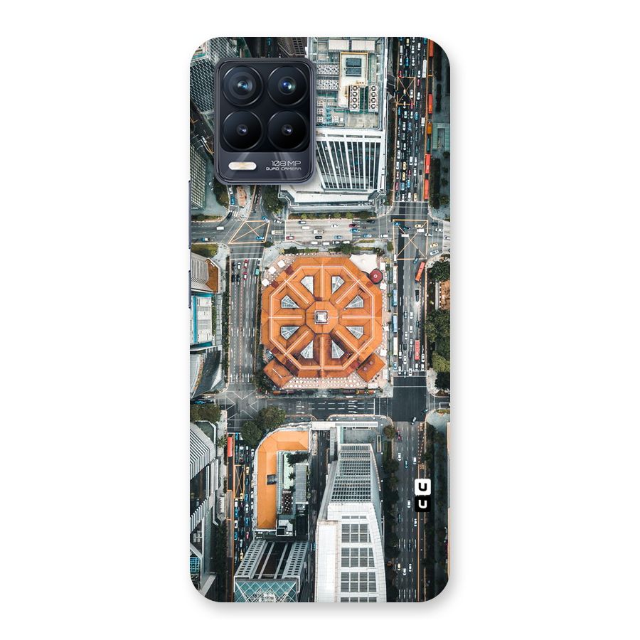 Orange Dome Back Case for Realme 8 Pro