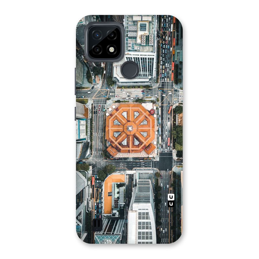 Orange Dome Back Case for Realme C21