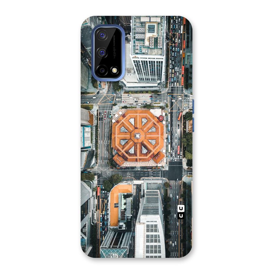 Orange Dome Back Case for Realme Narzo 30 Pro