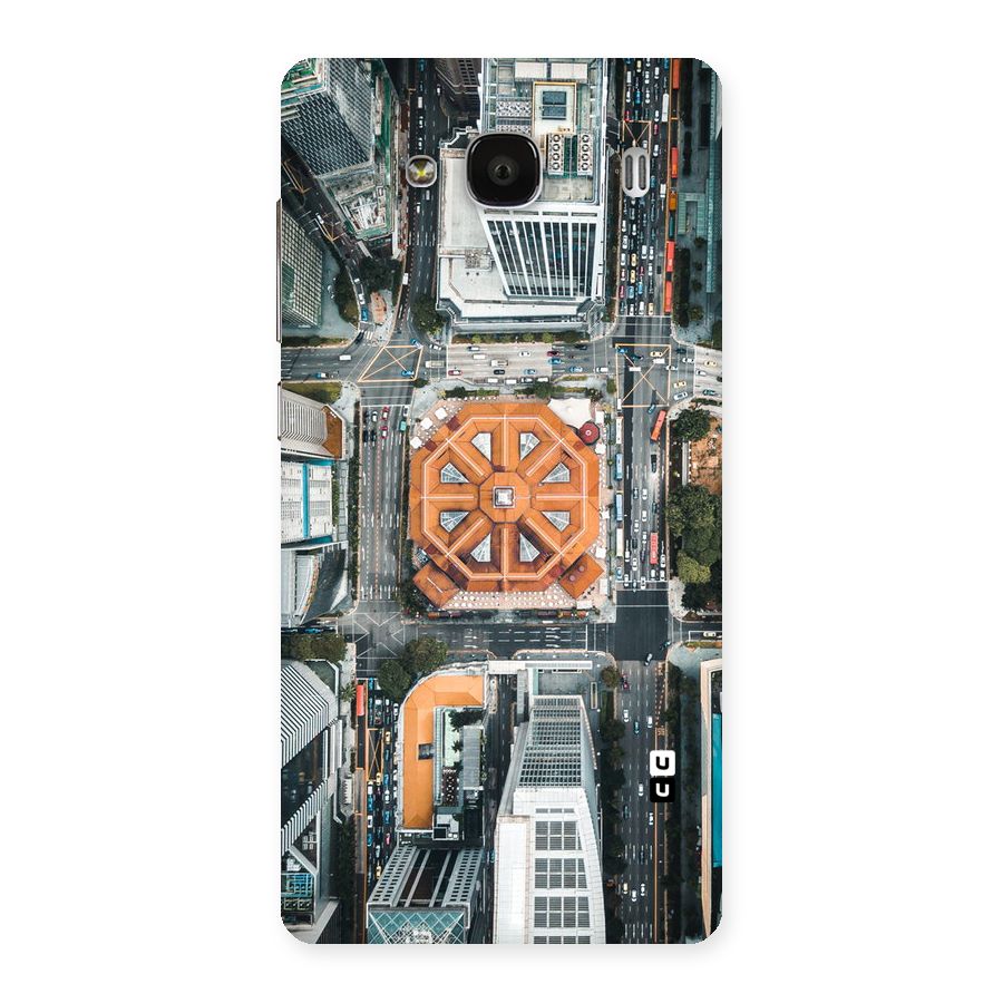 Orange Dome Back Case for Redmi 2 Prime
