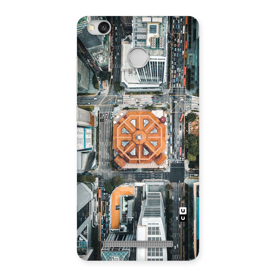 Orange Dome Back Case for Redmi 3S Prime