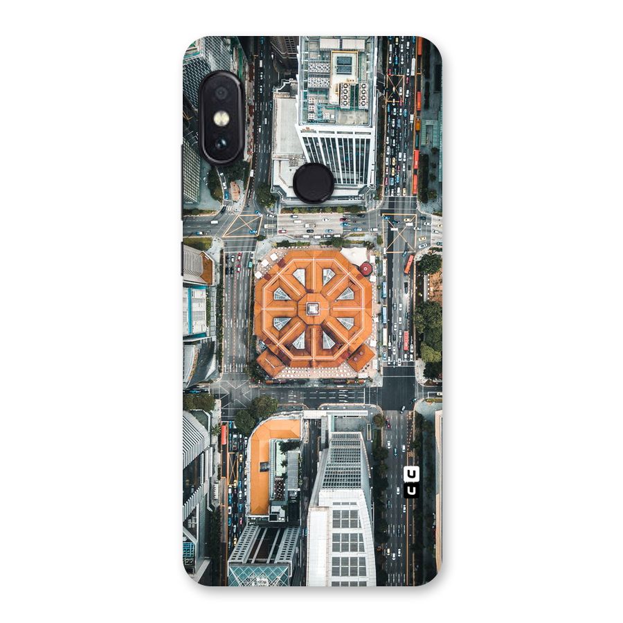 Orange Dome Back Case for Redmi Note 5 Pro