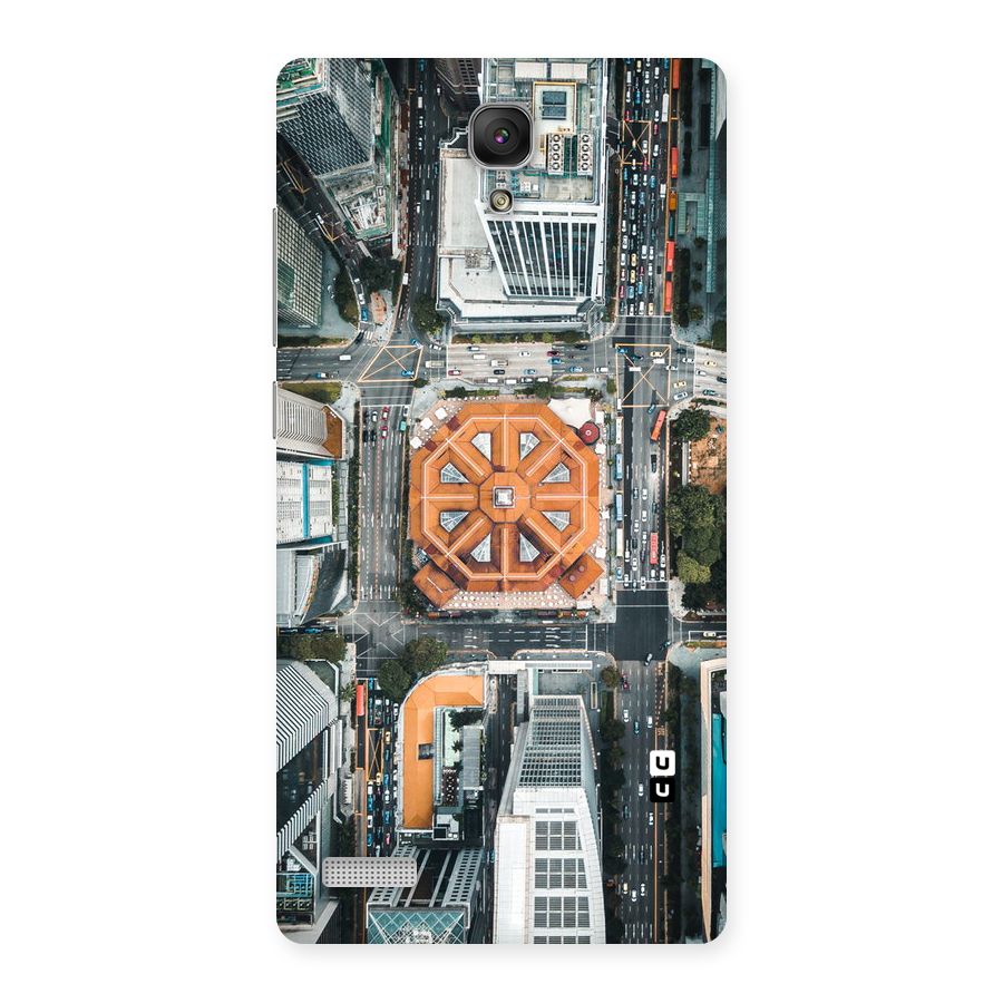 Orange Dome Back Case for Redmi Note Prime