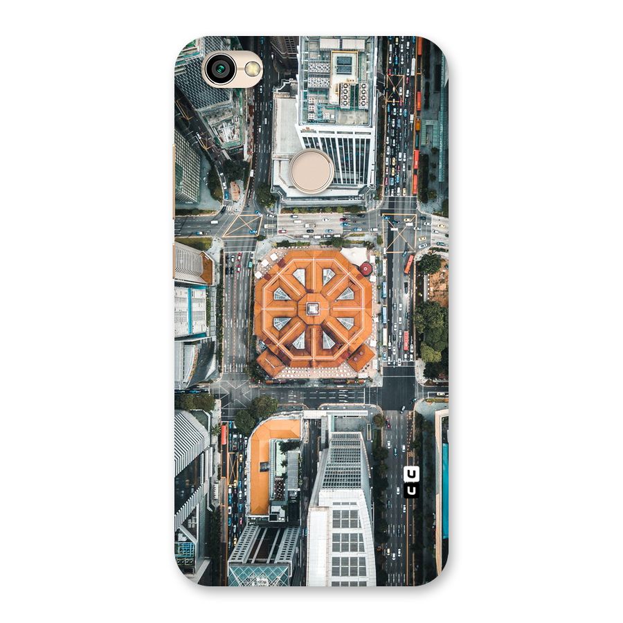 Orange Dome Back Case for Redmi Y1 2017
