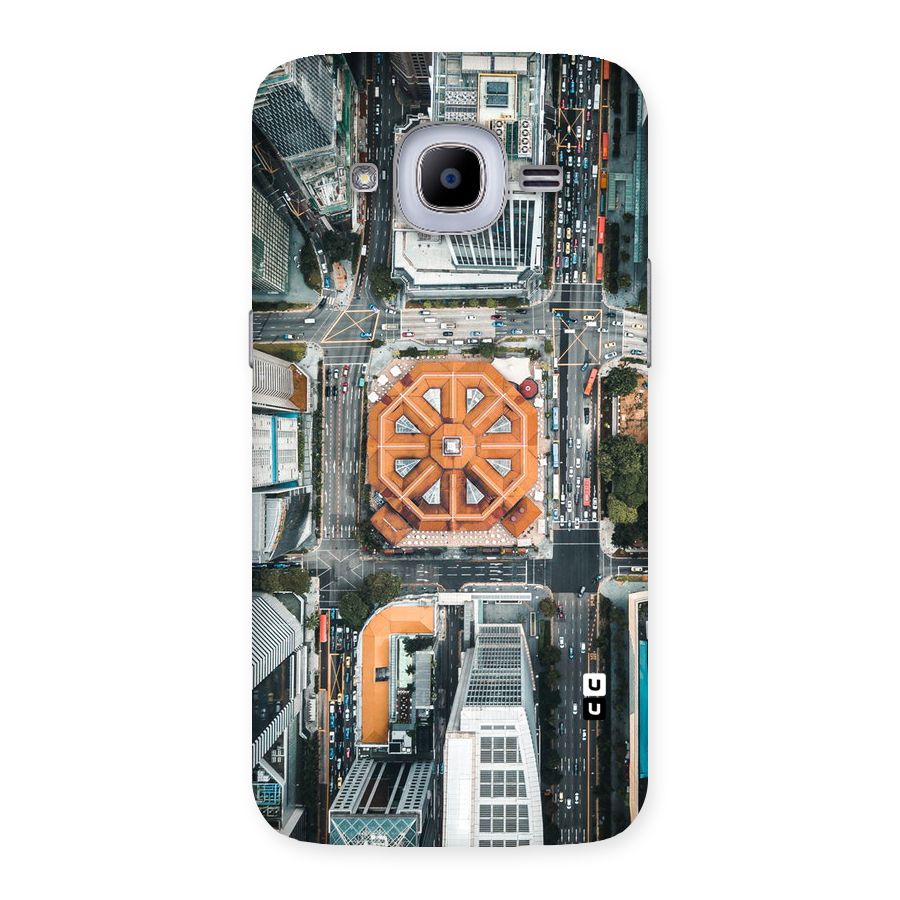 Orange Dome Back Case for Samsung Galaxy J2 2016
