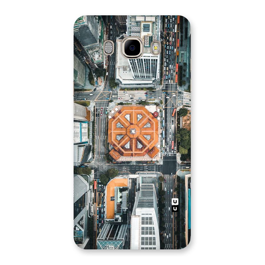 Orange Dome Back Case for Samsung Galaxy J7 2016