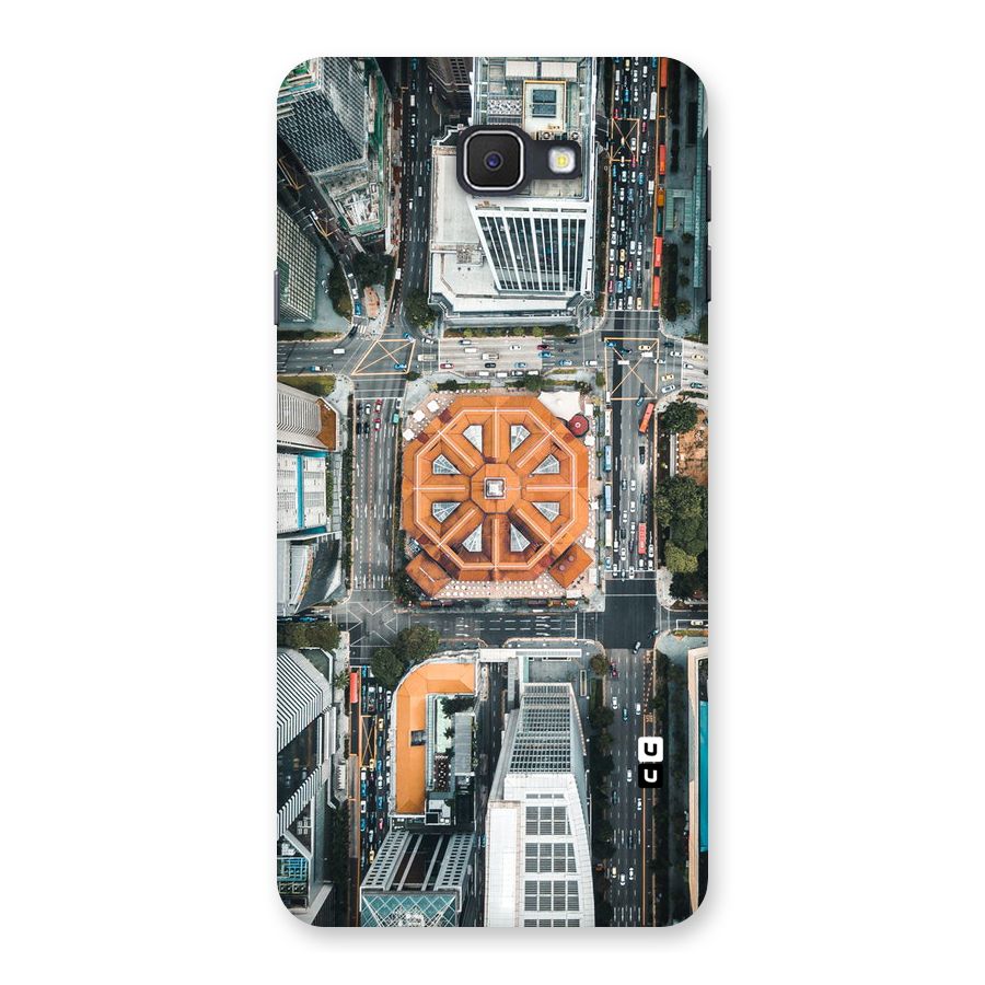 Orange Dome Back Case for Samsung Galaxy J7 Prime