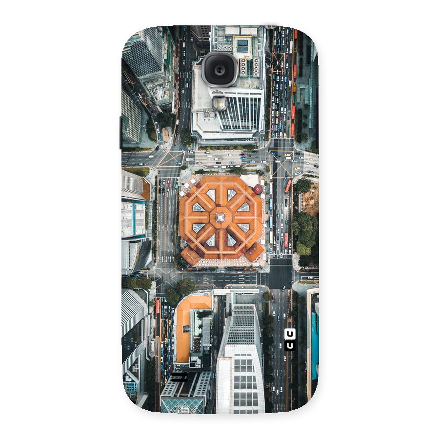 Orange Dome Back Case for Samsung Galaxy S4