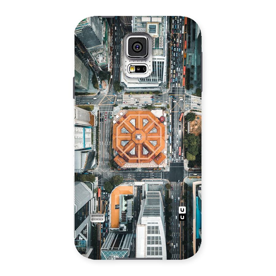 Orange Dome Back Case for Samsung Galaxy S5