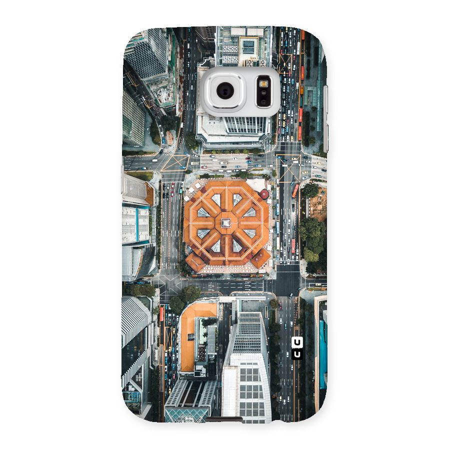 Orange Dome Back Case for Samsung Galaxy S6