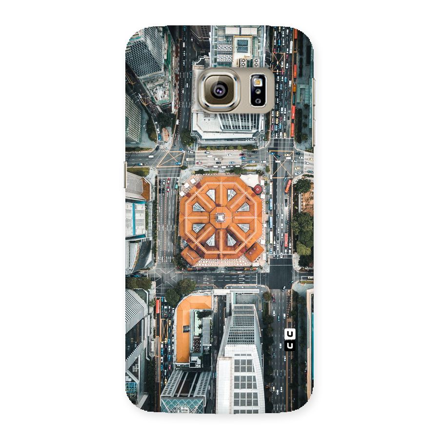 Orange Dome Back Case for Samsung Galaxy S6 Edge