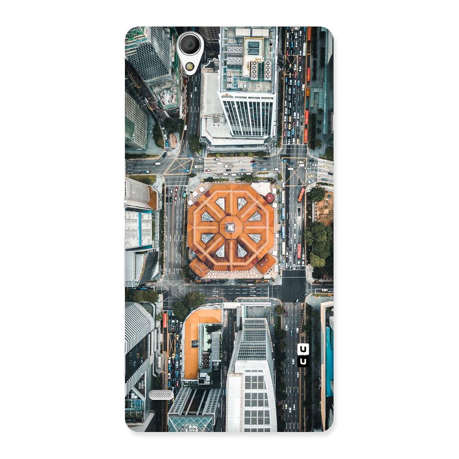 Orange Dome Back Case for Sony Xperia C4