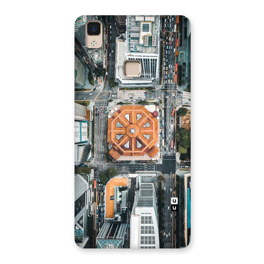 Orange Dome Back Case for V3 Max