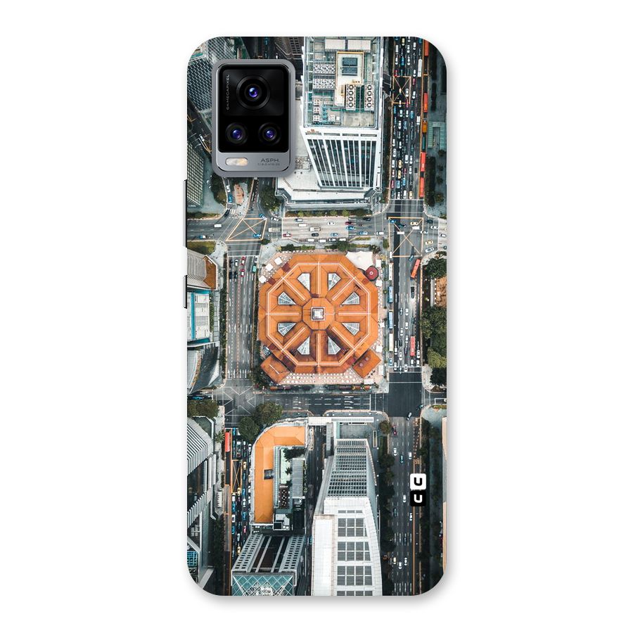Orange Dome Back Case for Vivo V20