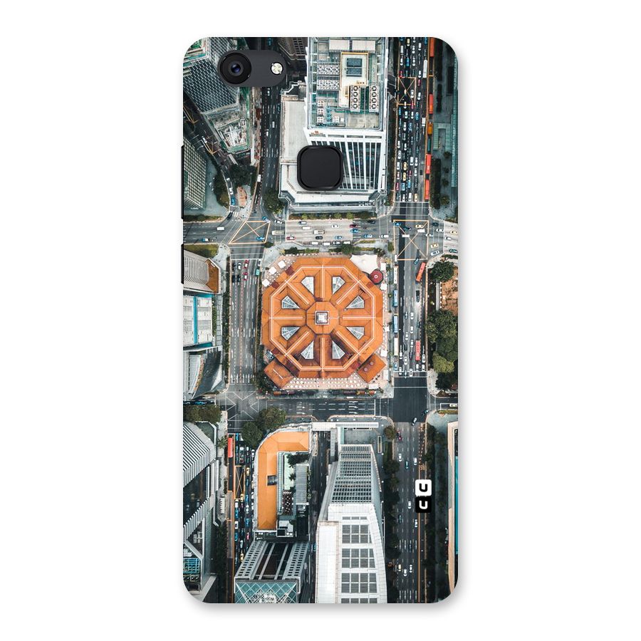 Orange Dome Back Case for Vivo V7 Plus