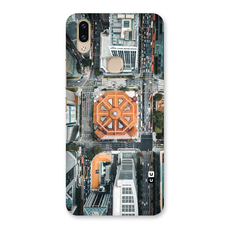 Orange Dome Back Case for Vivo V9 Youth