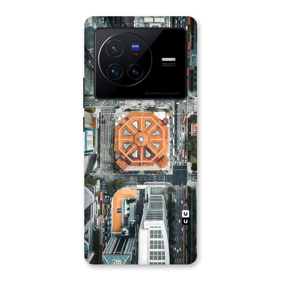 Orange Dome Back Case for Vivo X80