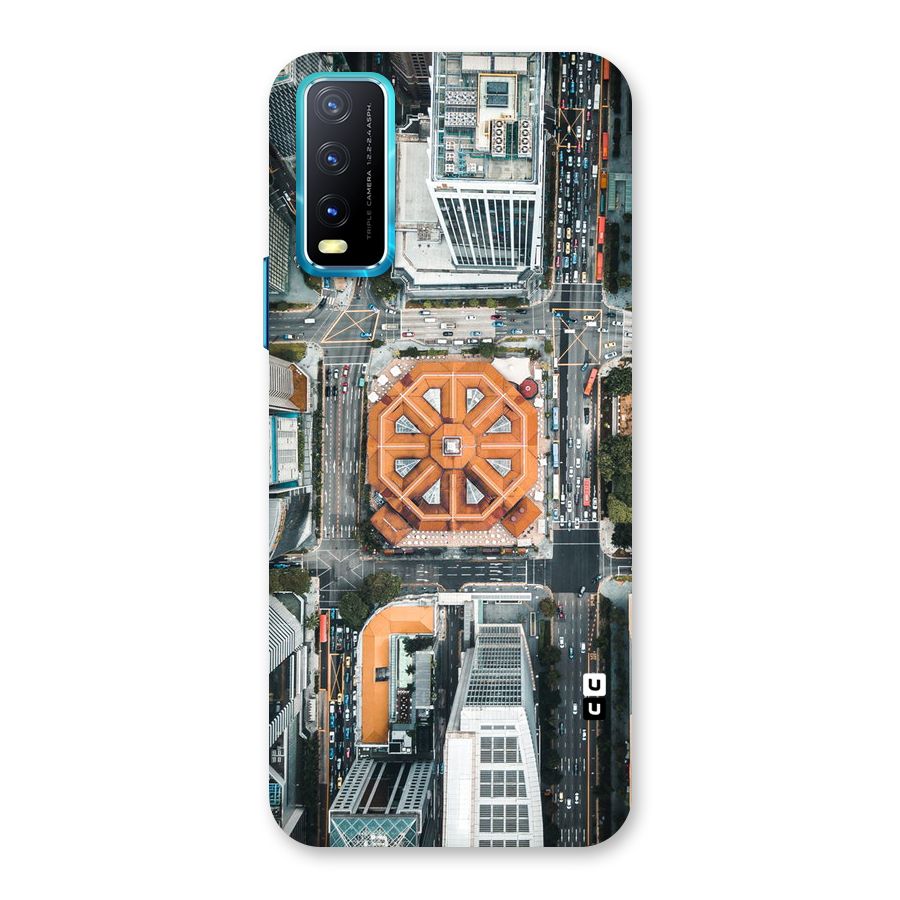 Orange Dome Back Case for Vivo Y20A