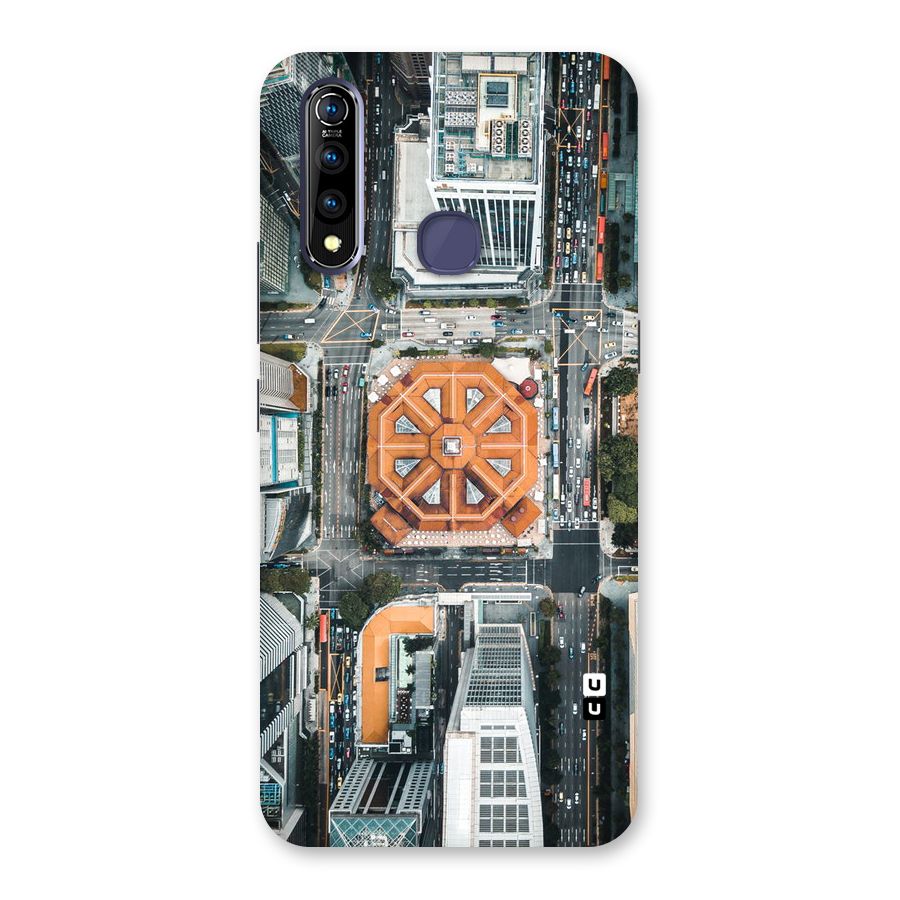Orange Dome Back Case for Vivo Z1 Pro