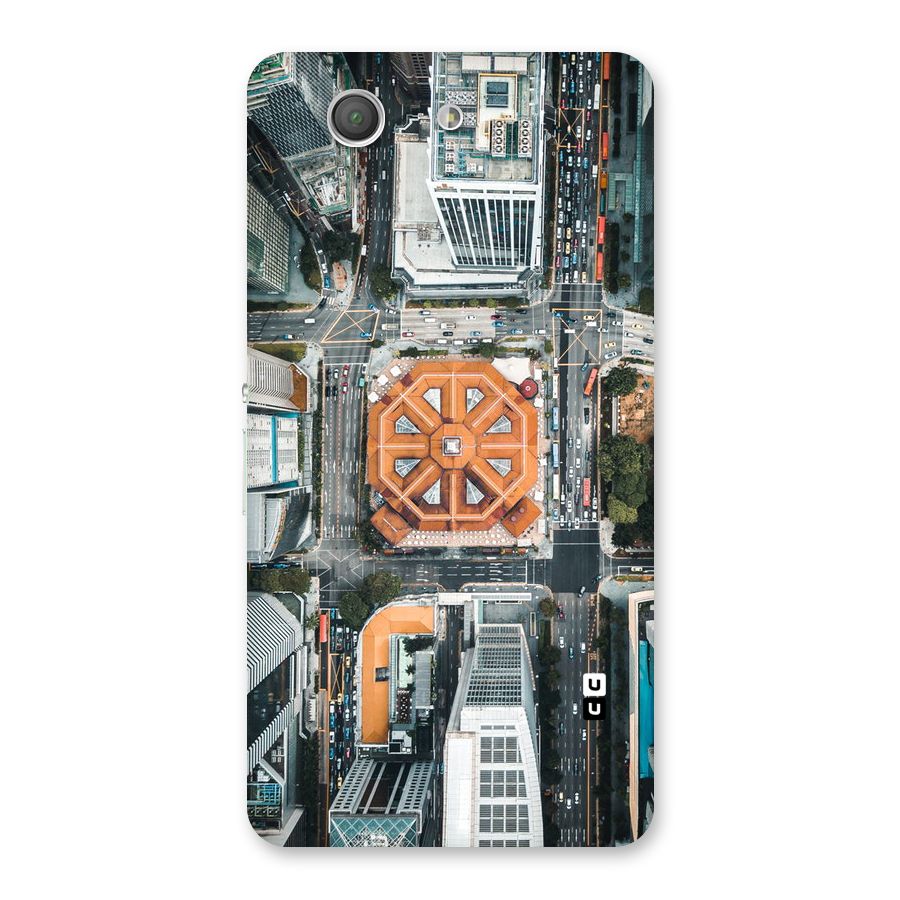 Orange Dome Back Case for Xperia Z3 Compact