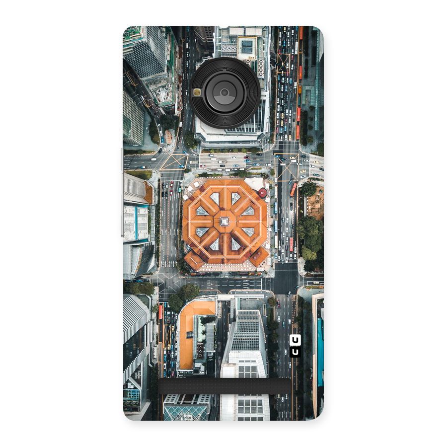 Orange Dome Back Case for Yu Yunique