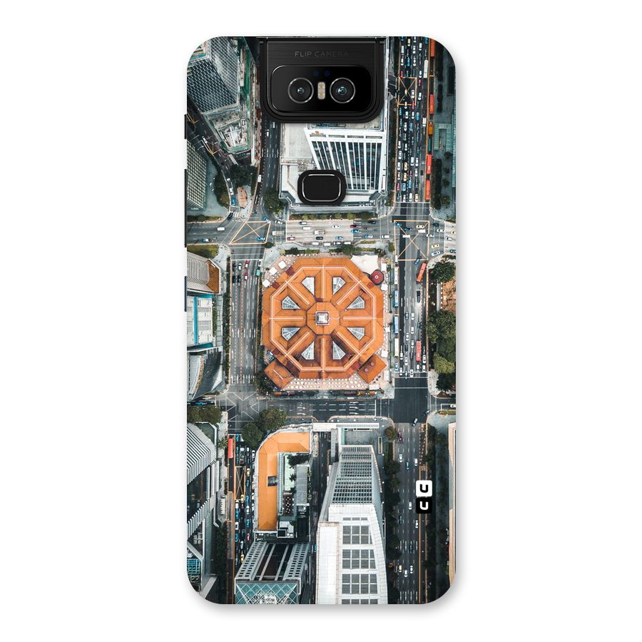 Orange Dome Back Case for Zenfone 6z