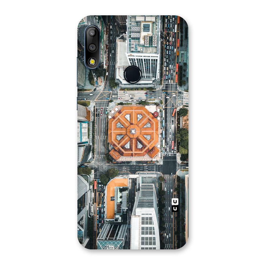 Orange Dome Back Case for Zenfone Max Pro M2