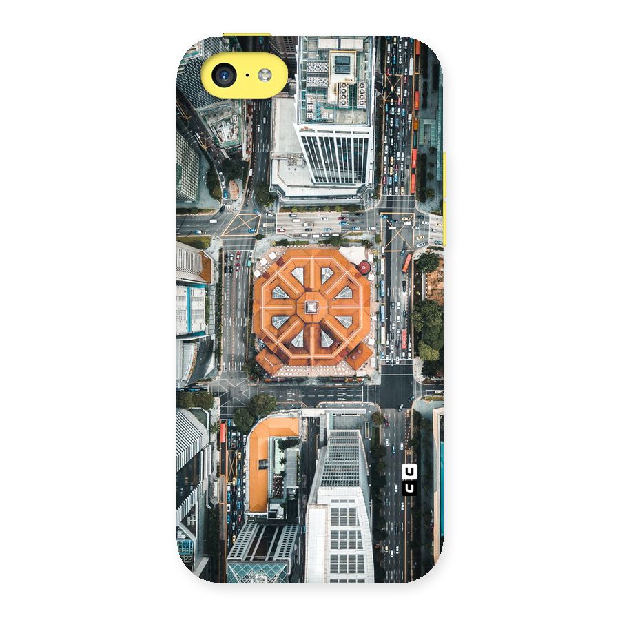 Orange Dome Back Case for iPhone 5C