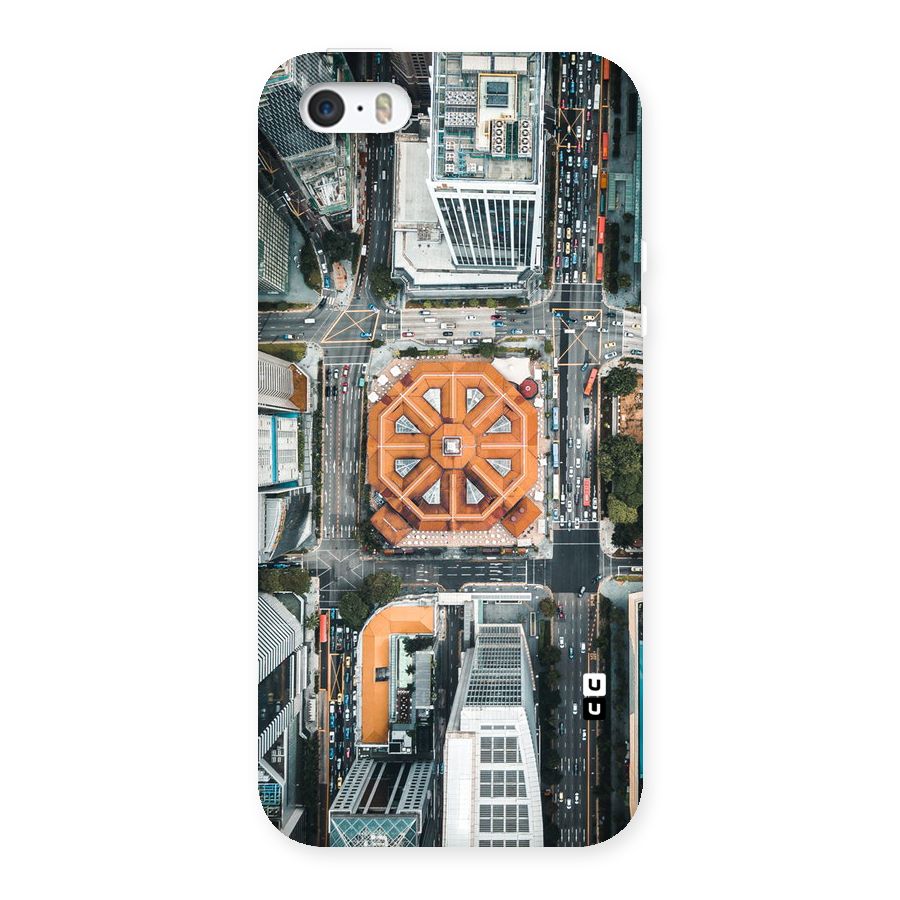 Orange Dome Back Case for iPhone SE
