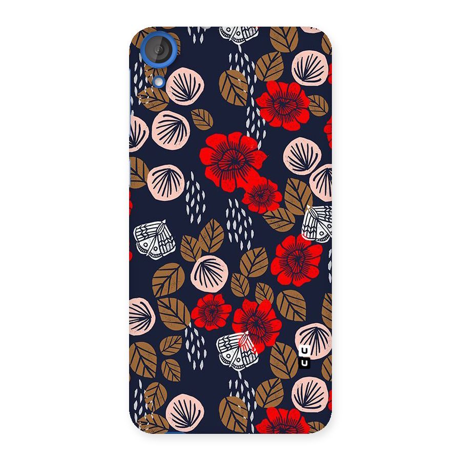 Orange Flora Back Case for HTC Desire 820