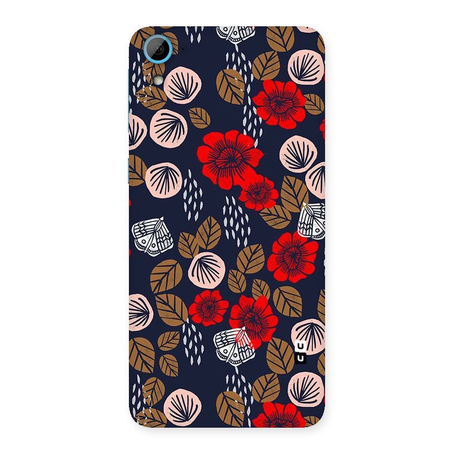 Orange Flora Back Case for HTC Desire 826