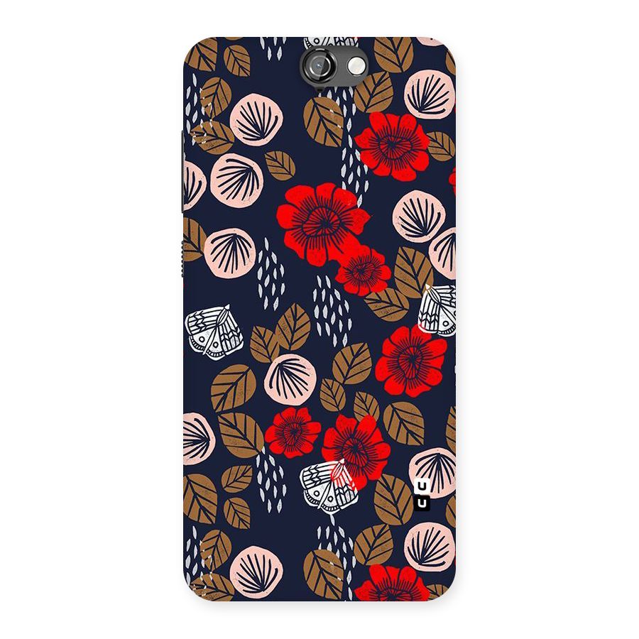 Orange Flora Back Case for HTC One A9