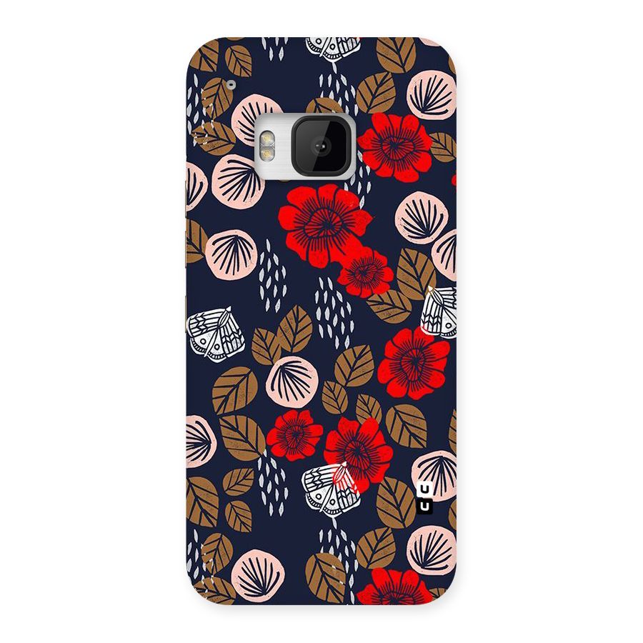 Orange Flora Back Case for HTC One M9