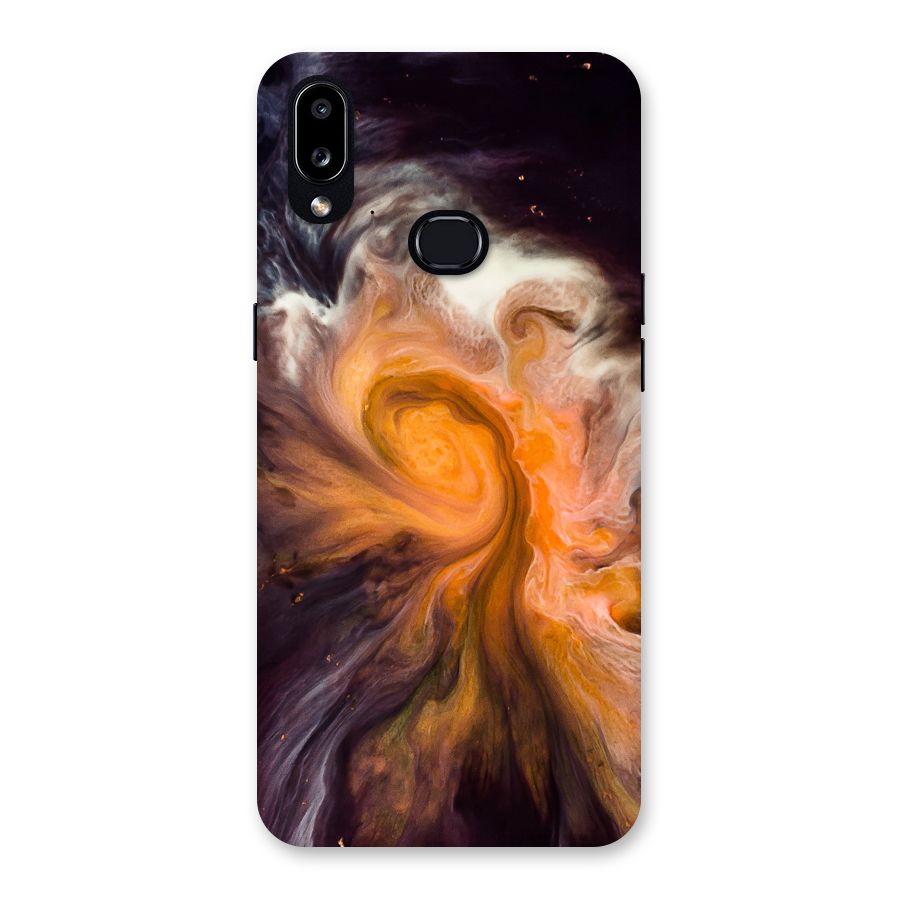 Orange Fusion Back Case for Galaxy A10s