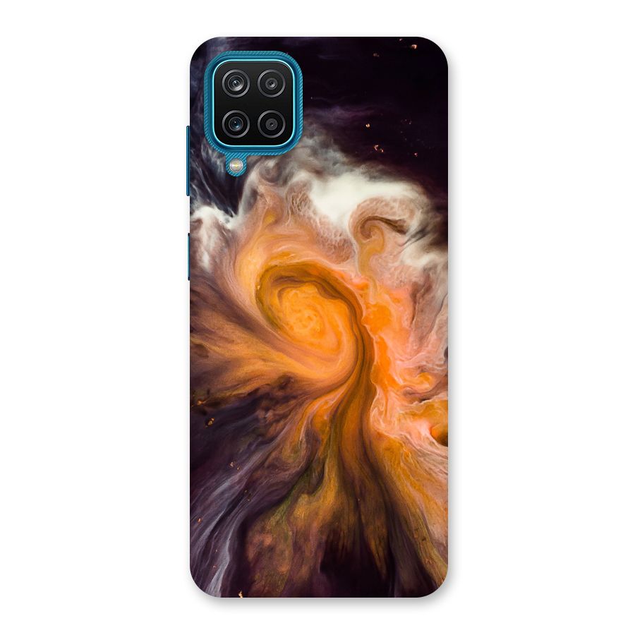 Orange Fusion Back Case for Galaxy M12
